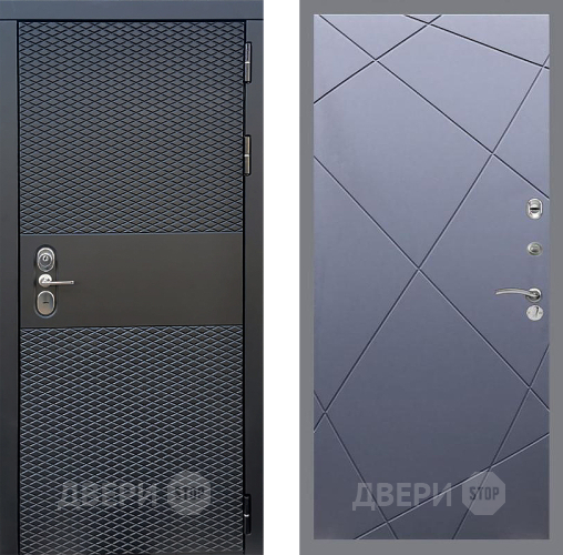 Входная металлическая Дверь Стоп БЛЭК CISA ФЛ-291 Силк титан в Истра