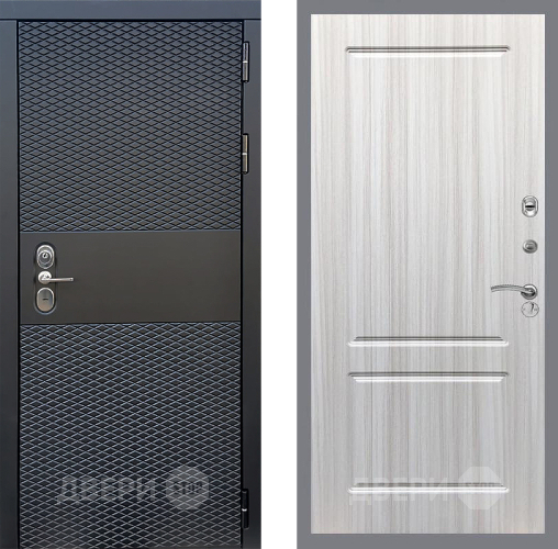 Входная металлическая Дверь Стоп БЛЭК CISA ФЛ-117 Сандал белый в Истра