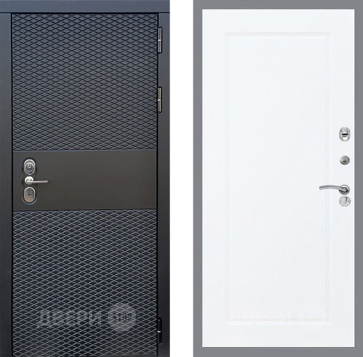 Входная металлическая Дверь Стоп БЛЭК CISA ФЛ-119 Силк Сноу в Истра