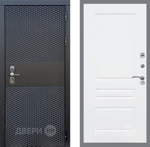 Дверь Стоп БЛЭК CISA ФЛ-243 Силк Сноу в Истра