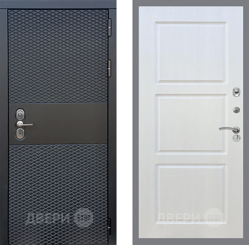 Входная металлическая Дверь Стоп БЛЭК CISA ФЛ-3 Лиственница беж в Истра