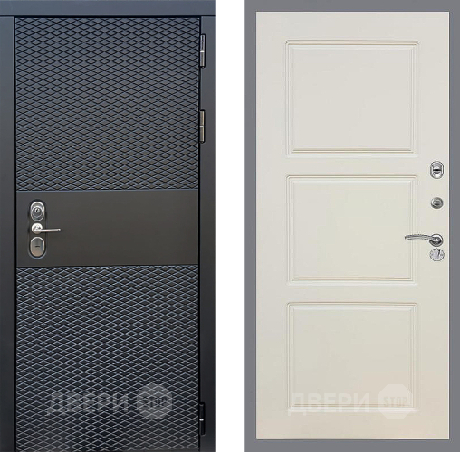 Входная металлическая Дверь Стоп БЛЭК CISA ФЛ-3 Шампань в Истра