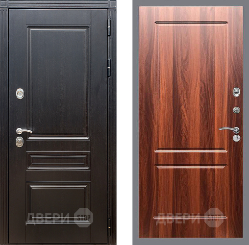 Входная металлическая Дверь Стоп МЕГАПОЛИС ФЛ-117 Итальянский орех в Истра