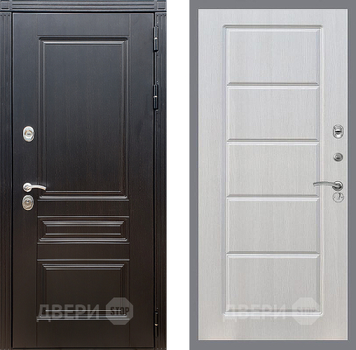 Входная металлическая Дверь Стоп МЕГАПОЛИС ФЛ-39 Лиственница беж в Истра