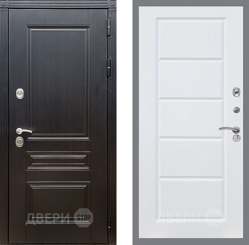 Входная металлическая Дверь Стоп МЕГАПОЛИС ФЛ-39 Силк Сноу в Истра