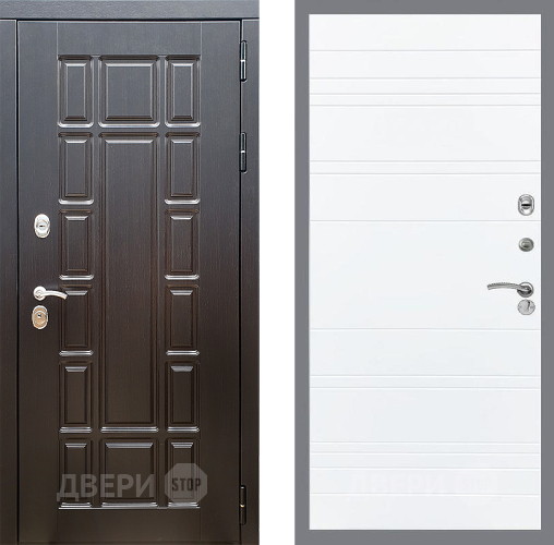 Входная металлическая Дверь Стоп НЬЮ ЙОРК Лайн Силк Сноу в Истра