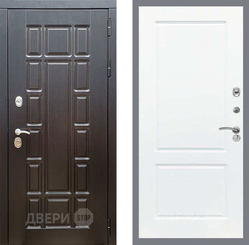 Входная металлическая Дверь Стоп НЬЮ ЙОРК ФЛ-117 Силк Сноу в Истра