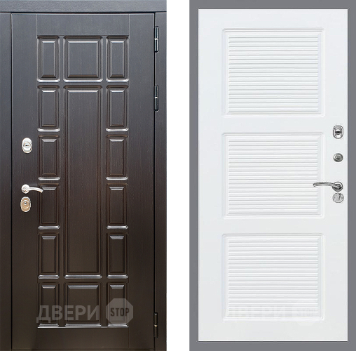 Входная металлическая Дверь Стоп НЬЮ ЙОРК ФЛ-1 Силк Сноу в Истра