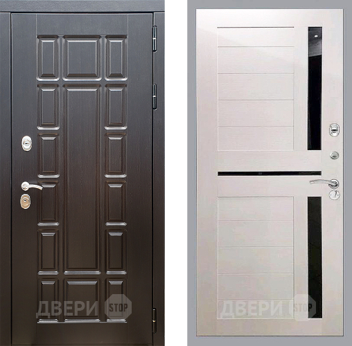 Входная металлическая Дверь Стоп НЬЮ ЙОРК СБ-18 Лиственница беж в Истра