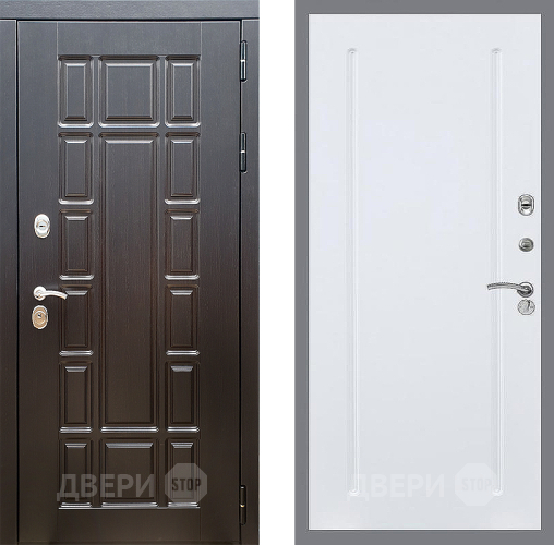 Входная металлическая Дверь Стоп НЬЮ ЙОРК ФЛ-68 Силк Сноу в Истра