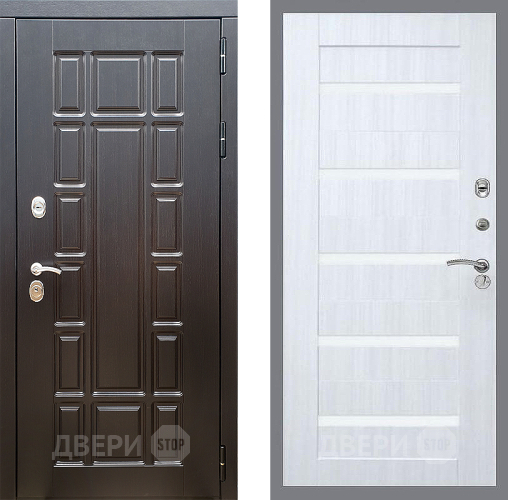 Входная металлическая Дверь Стоп НЬЮ ЙОРК СБ-14 Сандал белый в Истра