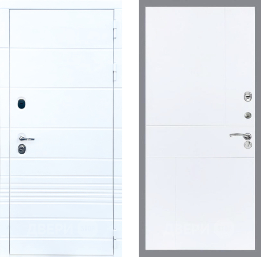 Входная металлическая Дверь Стоп ТРЕНДО ФЛ-290 Силк Сноу в Истра