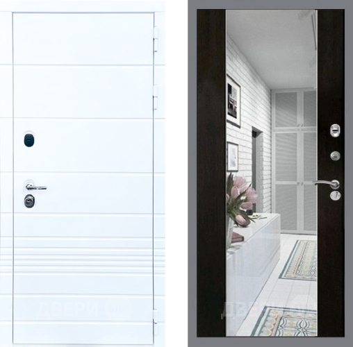 Дверь Стоп ТРЕНДО Зеркало СБ-16 Венге в Истра