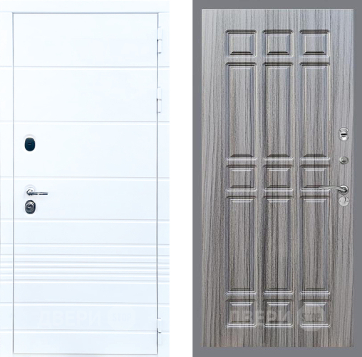 Входная металлическая Дверь Стоп ТРЕНДО ФЛ-33 Сандал грей в Истра