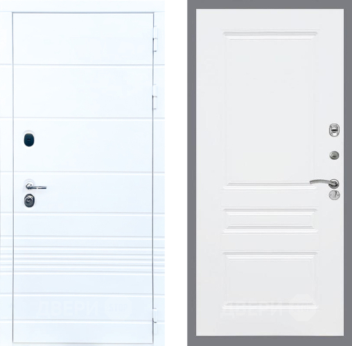 Дверь Стоп ТРЕНДО ФЛ-243 Силк Сноу в Истра