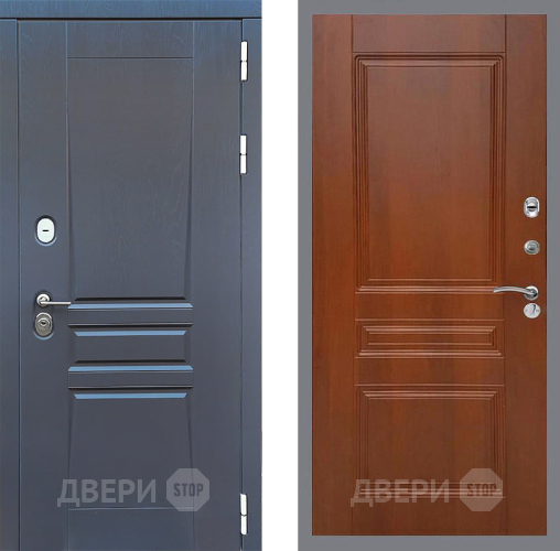 Входная металлическая Дверь Стоп ПЛАТИНУМ ФЛ-243 Итальянский орех в Истра
