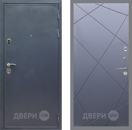 Входная металлическая Дверь Стоп СИЛЬВЕР ФЛ-291 Силк титан в Истра