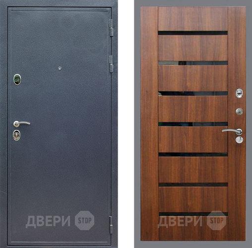 Дверь Стоп СИЛЬВЕР СБ-14 Орех бренди в Истра