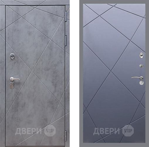 Входная металлическая Дверь Стоп Лучи ФЛ-291 Силк титан в Истра