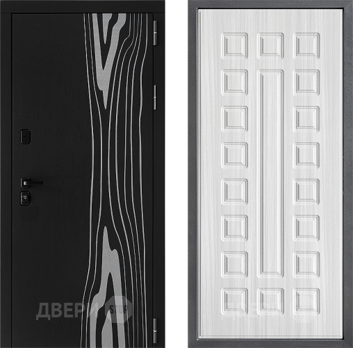 Входная металлическая Дверь Дверной континент ДК-12 ФЛ-183 Сандал белый в Истра