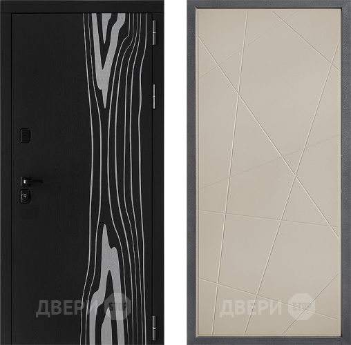 Входная металлическая Дверь Дверной континент ДК-12 ФЛ-655 Капучино в Истра