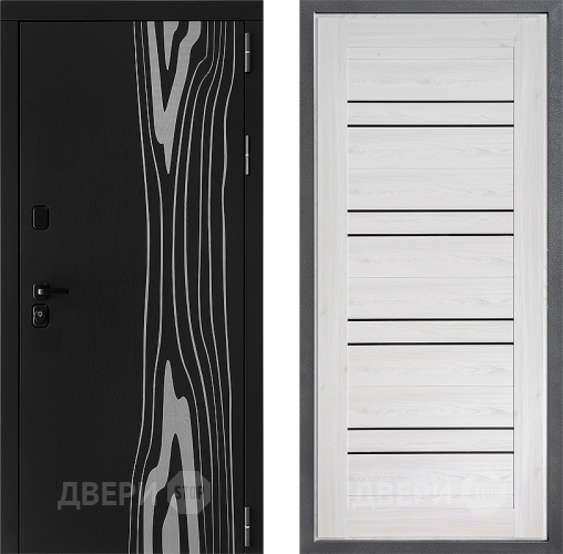 Входная металлическая Дверь Дверной континент ДК-12 ФЛ-49 Сосна белая в Истра