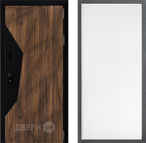 Входная металлическая Дверь Дверной континент ДК-11 ФЛ-649 Белый софт в Истра