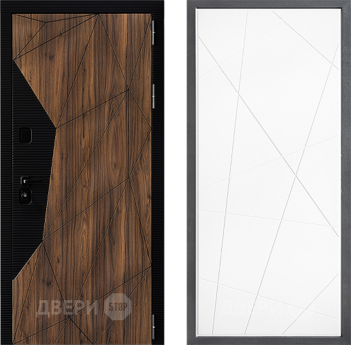 Входная металлическая Дверь Дверной континент ДК-11 ФЛ-655 Белый софт в Истра