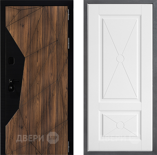 Входная металлическая Дверь Дверной континент ДК-11 ФЛ-617 Софт милк в Истра