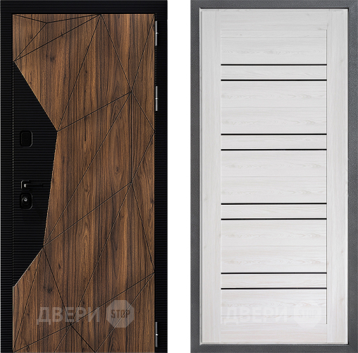 Входная металлическая Дверь Дверной континент ДК-11 ФЛ-49 Сосна белая в Истра