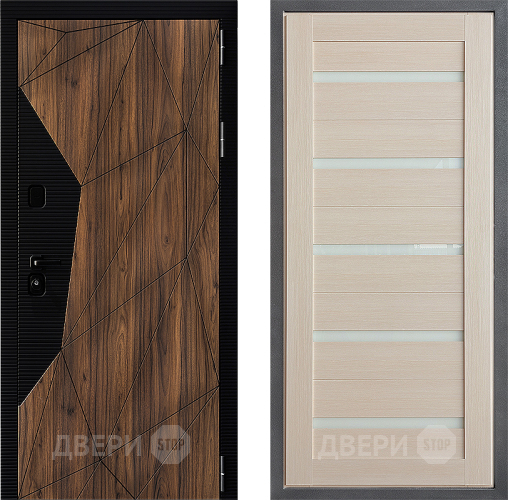 Входная металлическая Дверь Дверной континент ДК-11 ФЛ-47 Капучино в Истра