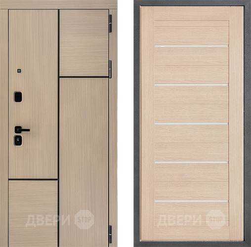 Входная металлическая Дверь Дверной континент ДК-14 ФЛ-46 Капучино в Истра