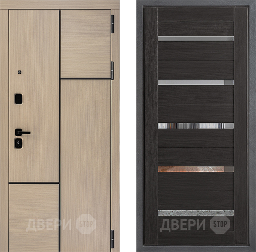 Входная металлическая Дверь Дверной континент ДК-14 ФЛ-47 Венге в Истра