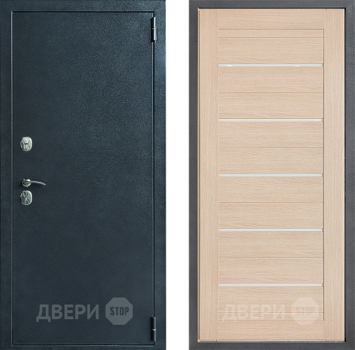 Входная металлическая Дверь Дверной континент ДК-70 Дизайн ФЛ-46 Капучино в Истра