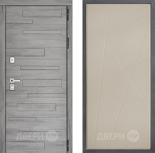 Входная металлическая Дверь Дверной континент ДК-10 ФЛ-655 Капучино в Истра