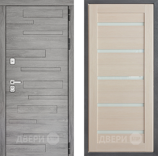 Входная металлическая Дверь Дверной континент ДК-10 ФЛ-47 Капучино в Истра