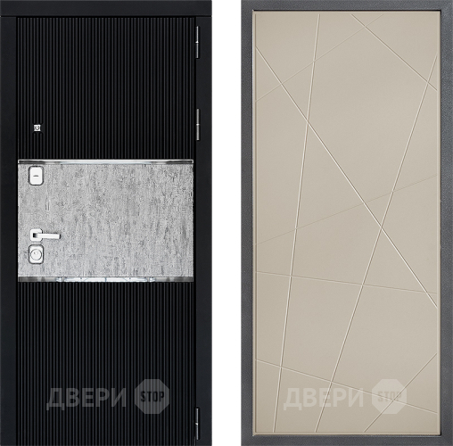 Входная металлическая Дверь Дверной континент ДК-13 ФЛ-655 Капучино в Истра