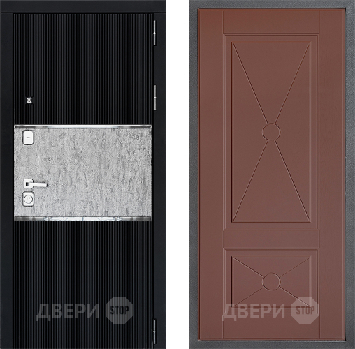 Дверь Дверной континент ДК-13 ФЛ-617 Ясень шоколадный в Истра