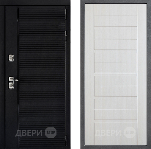 Входная металлическая Дверь Дверной континент ДК-1 ФЛ-70 Лиственница белая в Истра