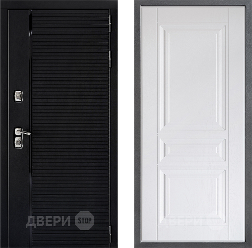 Входная металлическая Дверь Дверной континент ДК-1 ФЛ-243 Альберо Браш серебро в Истра