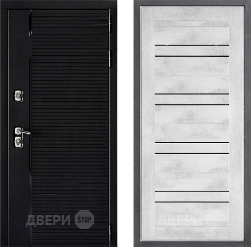 Дверь Дверной континент ДК-1 ФЛ-49 Бетон снежный в Истра