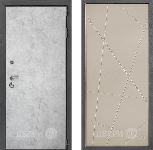 Входная металлическая Дверь Дверной континент ДК-3/743 ФЛ-655 Капучино в Истра