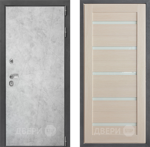 Входная металлическая Дверь Дверной континент ДК-3/743 ФЛ-47 Капучино в Истра