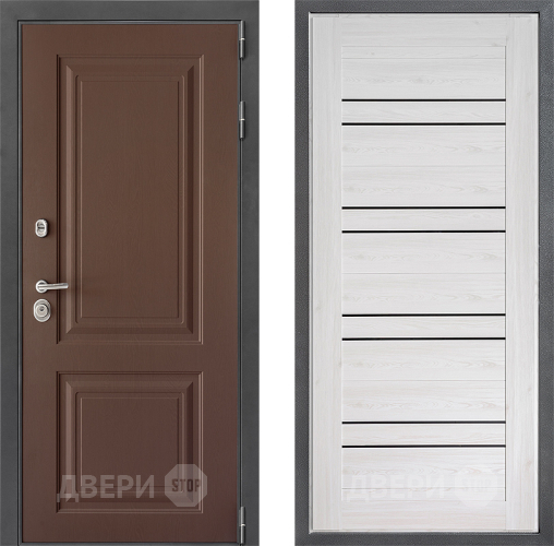 Входная металлическая Дверь Дверной континент ДК-3/729 ФЛ-49 Сосна белая в Истра