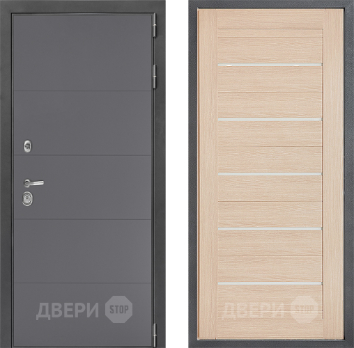 Входная металлическая Дверь Дверной континент ДК-3/649 ФЛ-46 Капучино в Истра