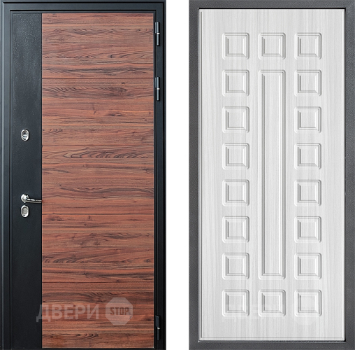 Дверь Дверной континент ДК-15 Красное Дерево ТЕРМО ФЛ-183 Сандал белый в Истра