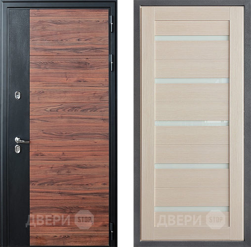 Дверь Дверной континент ДК-15 Красное Дерево ТЕРМО ФЛ-47 Лиственница белая в Истра