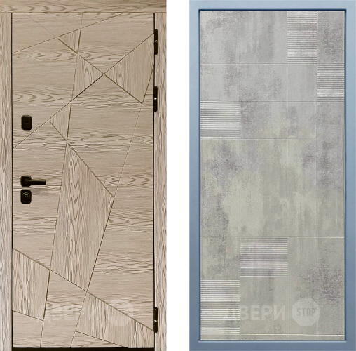 Входная металлическая Дверь Дива МД-97/1 Д-4 Бетон темный в Истра