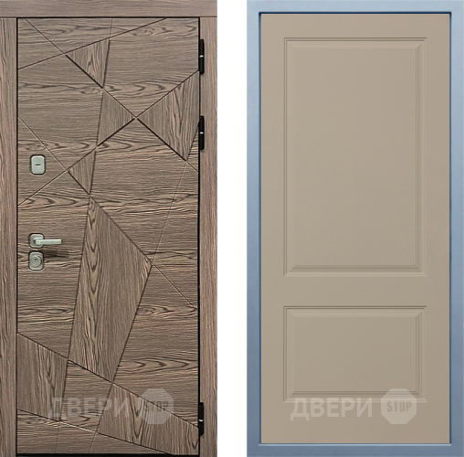 Входная металлическая Дверь Дива МД-97/2 Д-7 Шампань в Истра