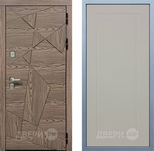 Входная металлическая Дверь Дива МД-97/2 Н-10 Шампань в Истра